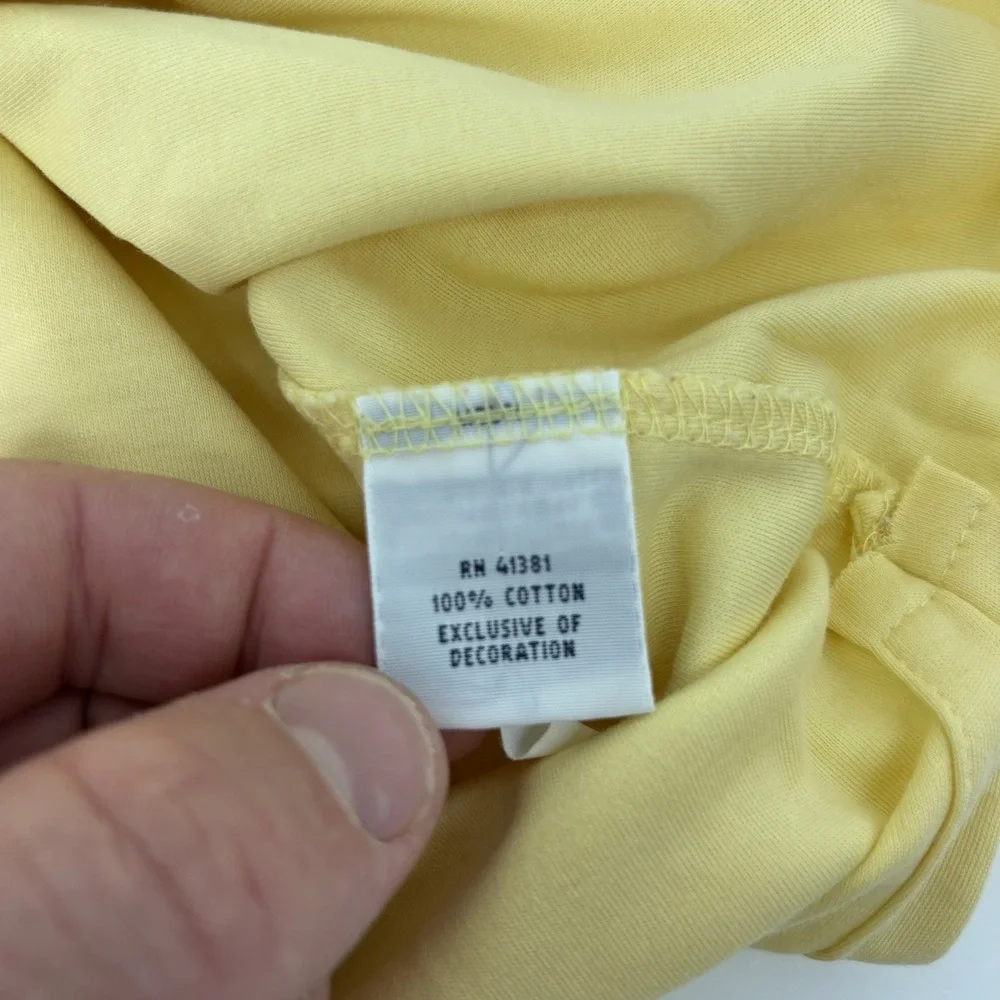 Polo Ralph Lauren Men's XL Yellow Polo Shirt Pima Cotton Soft Touch Short Sleeve